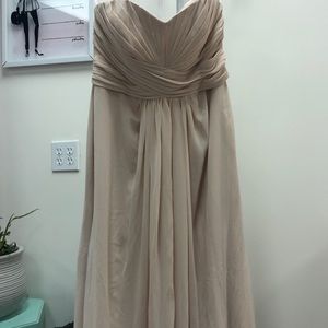 David’s bridal bridesmaid dress